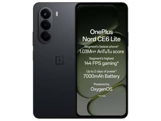 Oneplus CE6 Lite Smartphone, 6GB RAM, 128GB Storage - Hyper Black