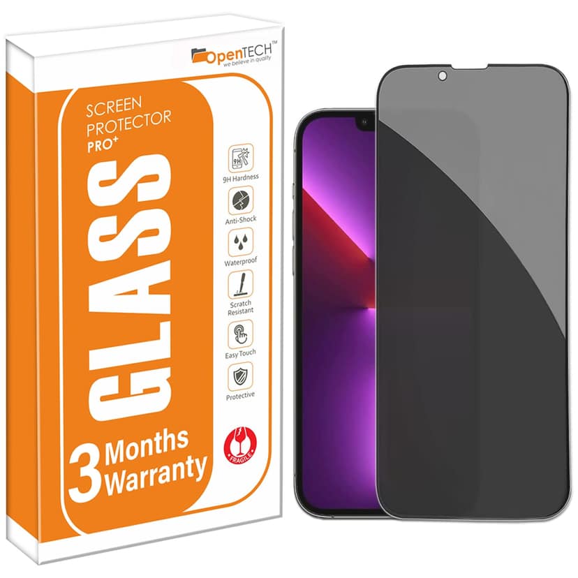 Privacy Tempered Glass Screen Protector for iPhone