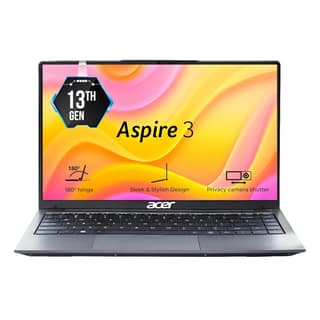Acer Aspire 3, 13th Gen, Intel Core i3-1305U Processor, 16 GB, 512 GB, Full HD IPS, 14.0"/35.56 cm, Windows 11 Home, Steel Gray, 1.45 kg, A324-53, Thin and Light Laptop Acer Aspire 3, 13th Gen, Intel Core i3-1305U Processor, 16 GB, 512 GB, Full HD IPS, 1