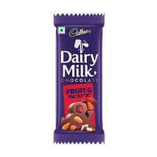 CADBURY DAIRY MILK FRUIT ND NUTS 80GM