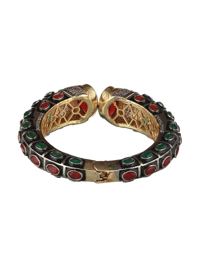 Enamelled Multi AD Studded Statement Cuff view 7