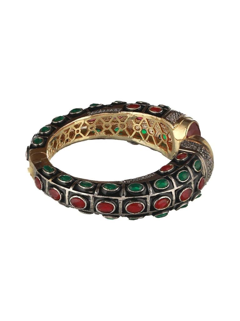 Enamelled Multi AD Studded Statement Cuff view 9
