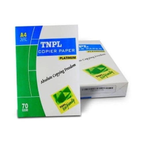 TNPL 70GSM A4 Sheet - Unruled(1 rm) view 2