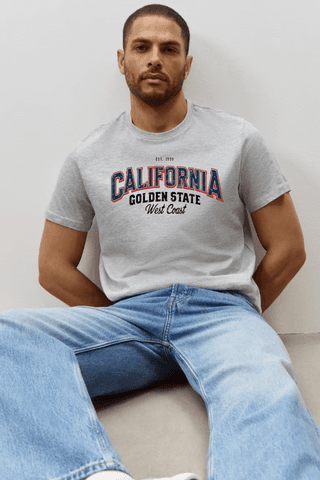 California Grey Classic T-shirt