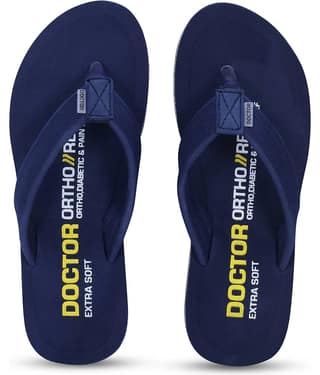 DOCTOR EXTRA SOFT - Black Women's Thong Flip Flop