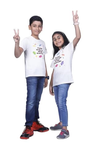 KUCHU Unisex Tshirt | Made of Super Combed Cotton-Modal Natural Fiber Better Than 100% Cotton| Soft & Breathable Fabric| Unique Digitally Printed Design |Vibrant Colour |Bee_Strong