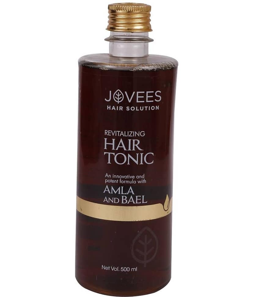 Jovees Herbal Revitalising Amla & Bael Hair Tonic Gives Long Strong Hair 500ml (Pack of 1)