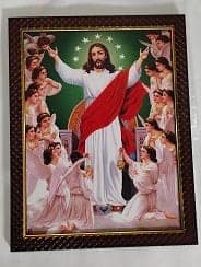 Buy Divine Mercy Jesus Christ Lord of Divine Mercy Catholic Picture Frame,