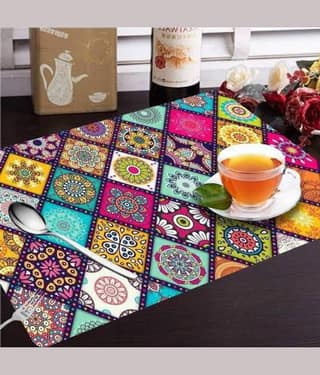 Revexo Set of 6 PVC Table Mats