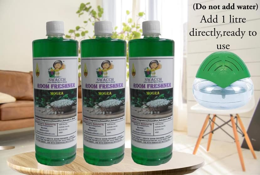 Swacch Room Freshner (1 Litre) (Pack of 3) Mogra view 2
