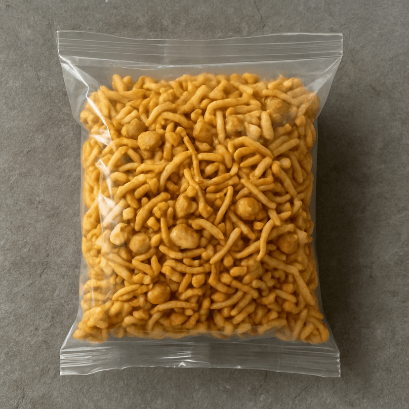 Pushpa Market's spicy namkeen mixture