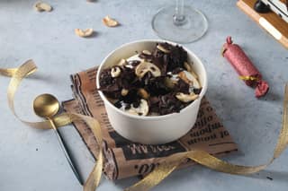 Chocolate truffle sundae