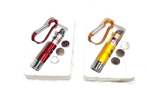 Nawani 3 in 1 Laser LED Light Key Chain Combo Pack (Multicolour, 7/1.5 cm) view 3