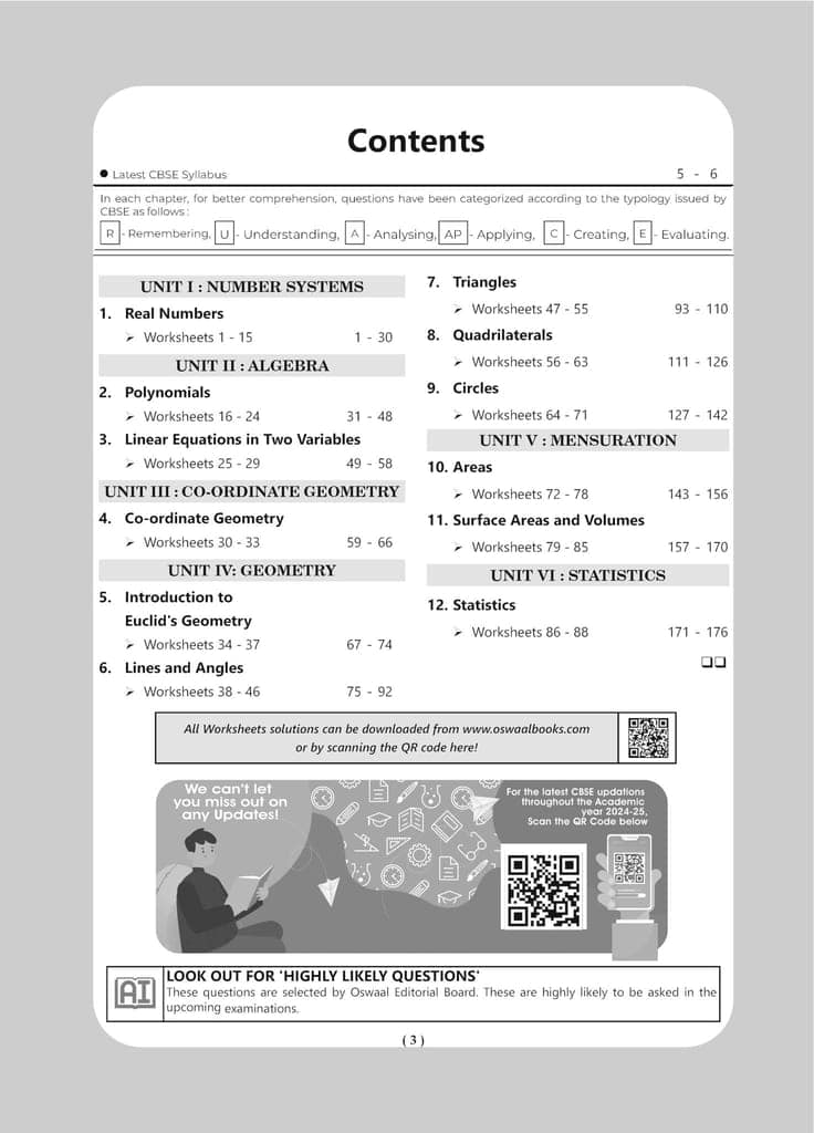 Oswaal CBSE Workbook Class 9 | Mathematics | Science | Social Science | English Language & Literature | Set of 4 Books | Updated As Per NCF | For Better Results | For Latest Exam Oswaal Editorial Board view 2