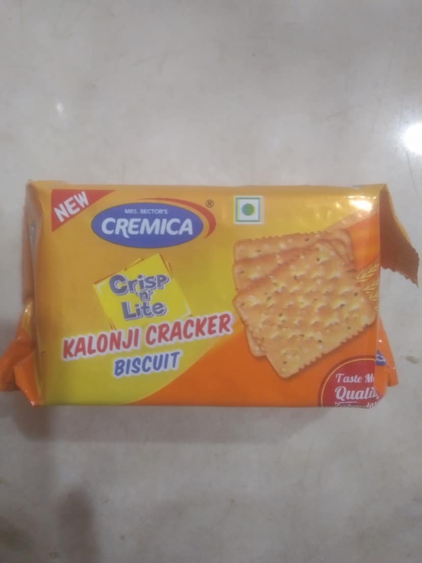 Cremica kalonji cracker biscuit