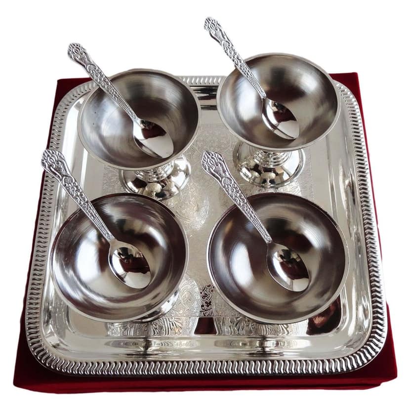 Decorative Ice Cream 4 Pc. Set With Tray (BMAS055) view 4