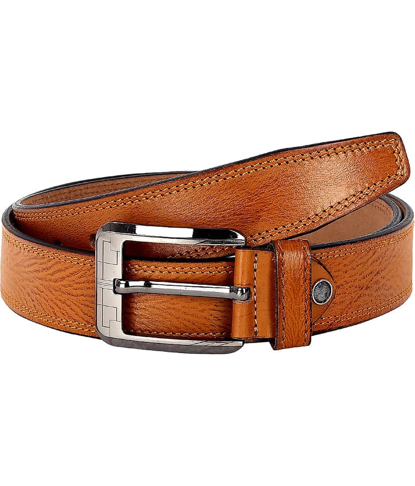 Leather World - Leather Men's Casual Belt ( Pack of 1 ) view 2