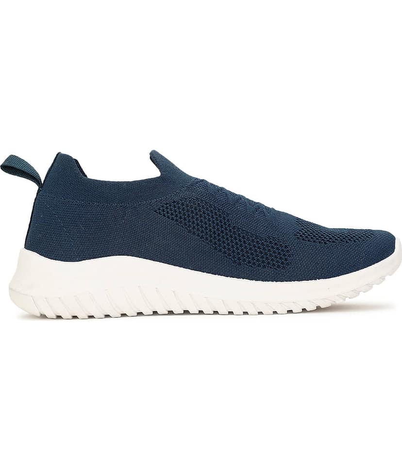 Bata Blue Men's Sports Running Shoes view 2