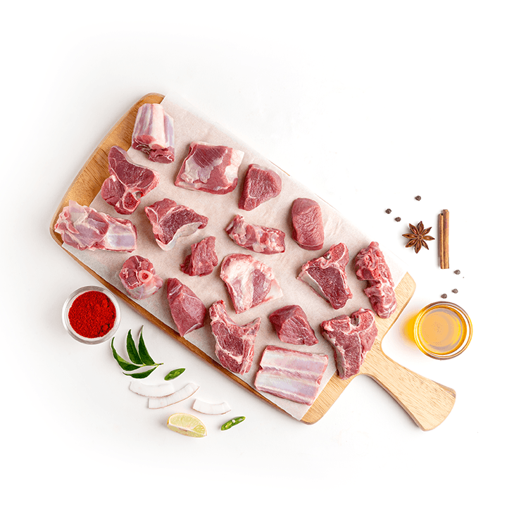 Fresh Lamb Curry Cut