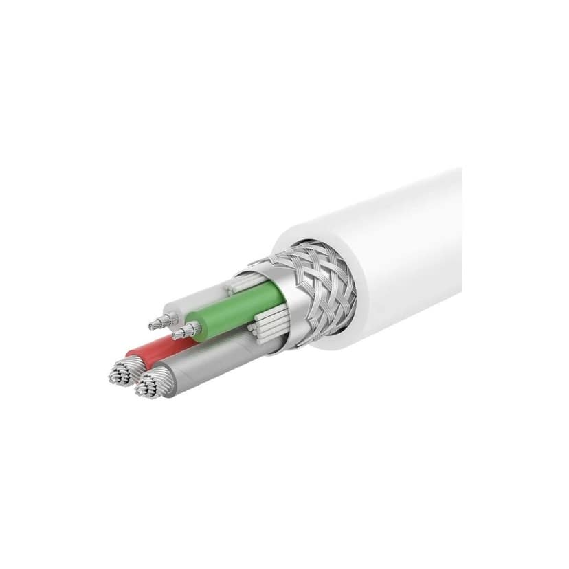 USB Type C Cable 5 A 1.1 m Type-C Cable With Fast Charging Speed (Compatible with All C Pin Mobiles, All Android C Pin Mobiles, White, One Cable) view 5