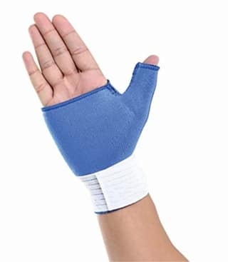 Ezyfit Neoprene Wrist/Thumb Support, Carpal Tunnel Syndrome, Minor Sprain, Arthritic Wrist/Thumb, Swelling - Small