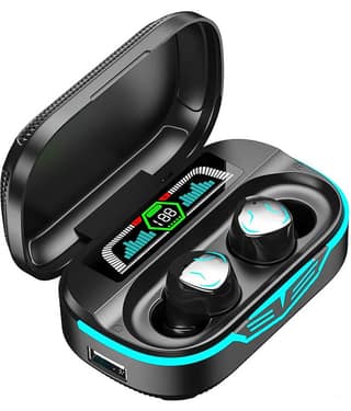COREGENIX GQ-10 Truly Wireless TWS Earbuds, AI-ENC Calls, 120 Hrs Overall Playtime with Type-C Fast Charging, in-Ear Bluetooth 5.4 Headphone, Immersive Audio, Voice Assistant, IPX5 Water Resistant