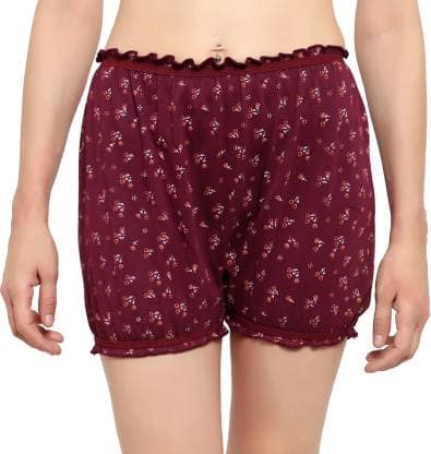 Combo of 5 - Women Daily Wear Sassy Printed Bloomer Panties - Multi-colour. view 2