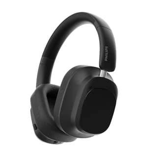 PHILIPS TAH6550 Bluetooth Wireless Over-Ear Headphones with 3 Mics, 60 Hours Battery Life, 40mm Drivers, Bluetooth 5.3, Dual Pairing, USB-C Charging, AUX Connectivity, Black PHILIPS TAH6550 Bluetooth Wireless Over-Ear Headphones with 3 Mics, 60 Hours Bat