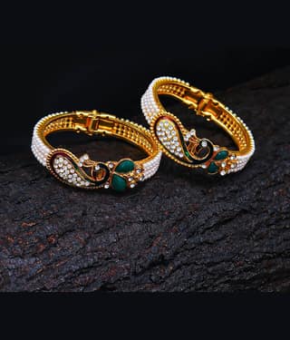 Sukkhi - Gold Kada Set (Pack of 2)