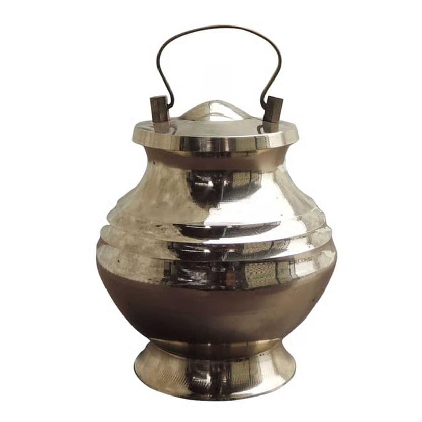 Brass Gangajali No. 7 [300 ml] ? Small Water Pot for Pooja Use, Height : 4 Inch (ZMAS613 O) view 2