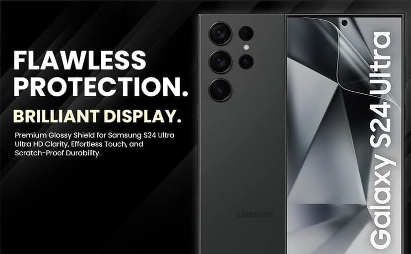 SKINOVITA Vivo Front Glossy Screen Protector | Crystal Clear HD Protection with Smooth Touch & Full Screen Coverage view 3