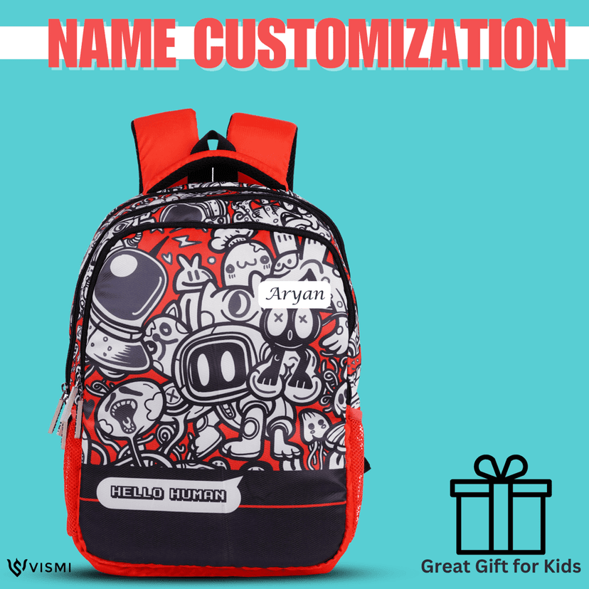 VISMIINTREND School Backpack Bags for Kids | School Bags | Water Resistant | Casual | Picnic | Travel | 5 to 10 Years School Backpack | Bag for Boys | Girls view 6