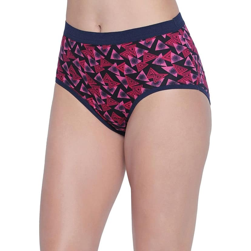 Bodycare women's combed cotton assorted Briefs Panty Pack of 3 ( 25000 ) view 5
