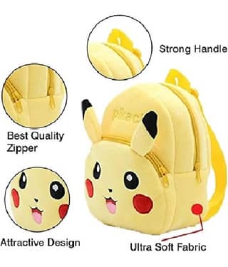 Pikachu School Bag For Kids