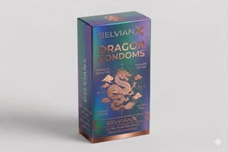 BelvianX Dra-gon Cond-ome For Men 6-inch for regular use | Ultra Soft | Long Lasted | Extra Pleasure | Extra size