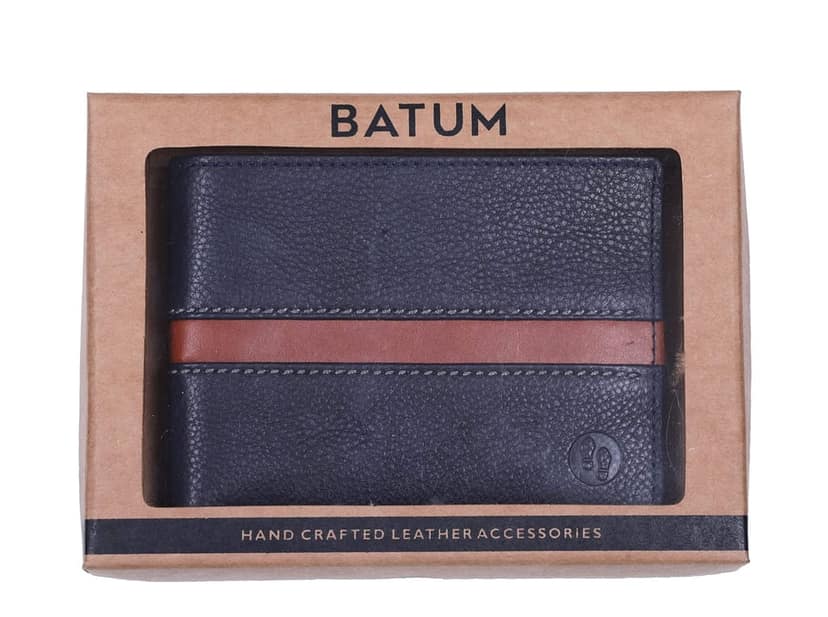 BATUM Galaxy Leather Wallets for Men Blue view 6