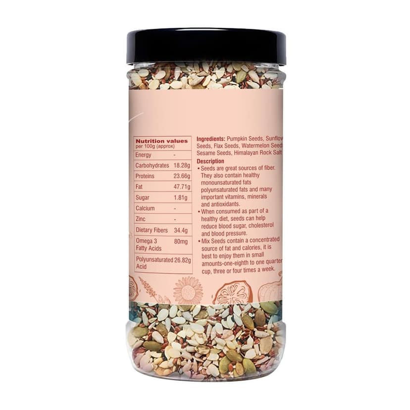 Mona Premium Mixed Seeds Blend - Healthy & Nutritious Superfood Mix view 2