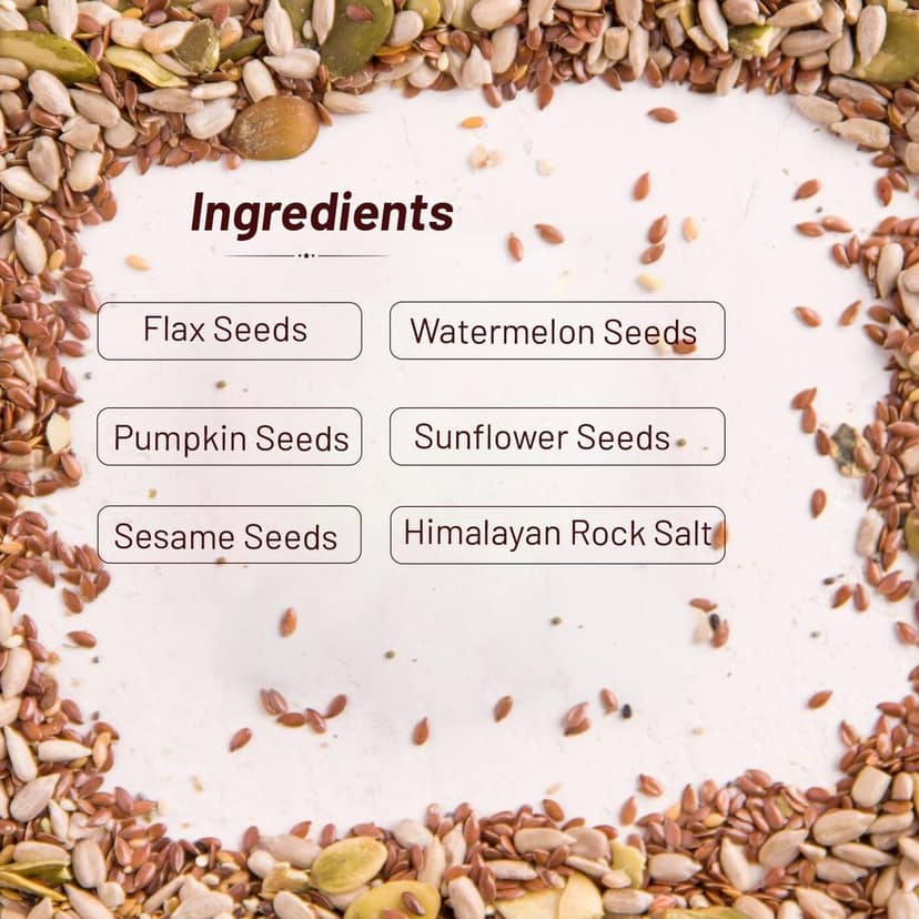 Mona Premium Mixed Seeds Blend - Healthy & Nutritious Superfood Mix view 6