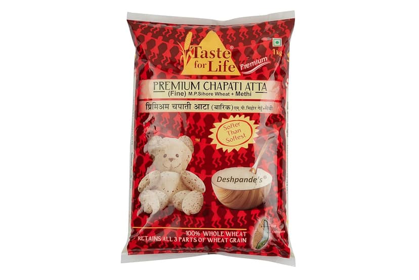 TASTE FOR LIFE SIHORE & METHI ATTA 1KG