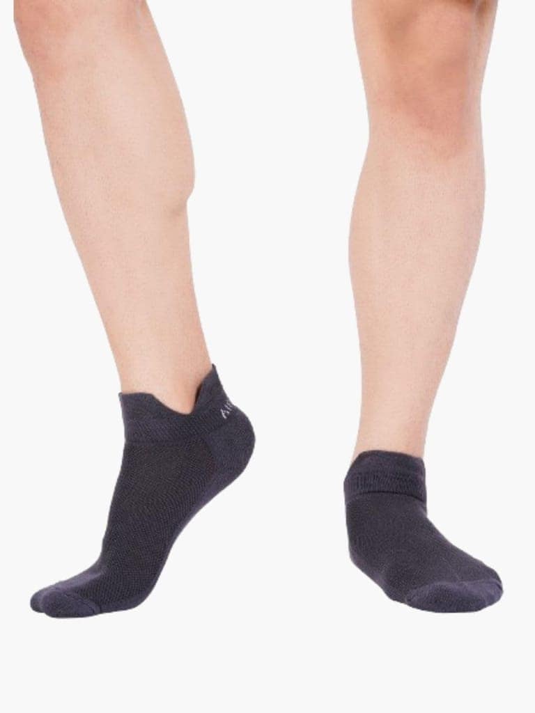 AirGarb Low Ankle Cotton Sneakers Socks for Men and Women: Comfortable Cushioning & Breathable Design Pack of 2 - TCA2AW (Free Size) Multi Color view 2