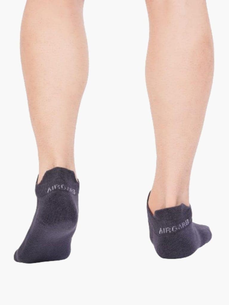 AirGarb Low Ankle Cotton Sneakers Socks for Men and Women: Comfortable Cushioning & Breathable Design Pack of 2 - TCA2AW (Free Size) Multi Color view 7