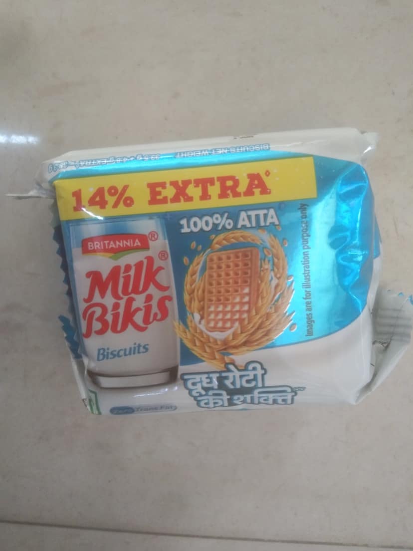 Britannia milk bikis atta