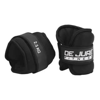 DE JURE FITNESS Ankle & Wrist Weight Set, Adjustable Strap