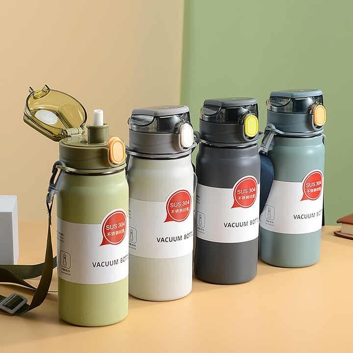 VACUUM STAINLESS STEEL BOTTLE 24 HOURS HOT & COLD - 800ml view 2