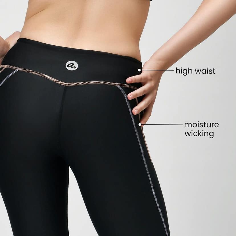 Extreme Uplift Leggings - Twilight Black ( 7/8 ) view 4