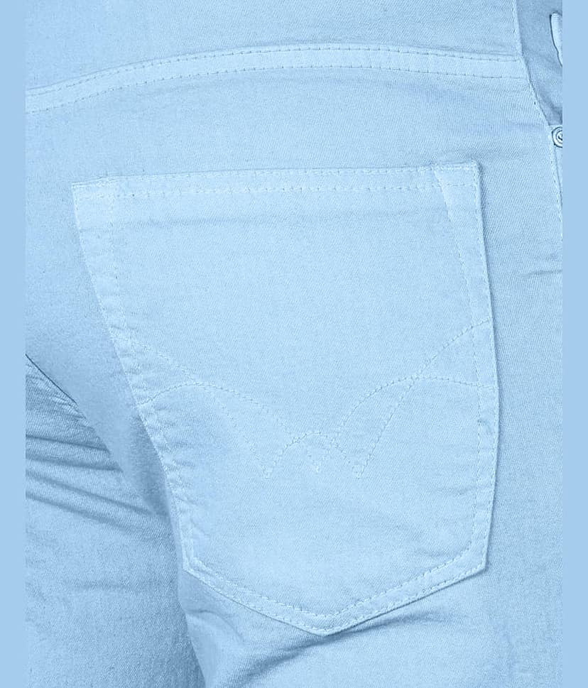 JB JUST BLACK Regular Fit Cuffed Hem Men's Jeans - Blue ( Pack of 1 ) view 2