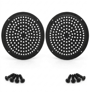 Speaker Mesh Cover 6 Inch (Pair of 2) Subwoofer Grill Protector Case Woofer/Subwoofer/Car Speaker Grill for Car Speaker,DJ,Home Theater (Includes Screws)
