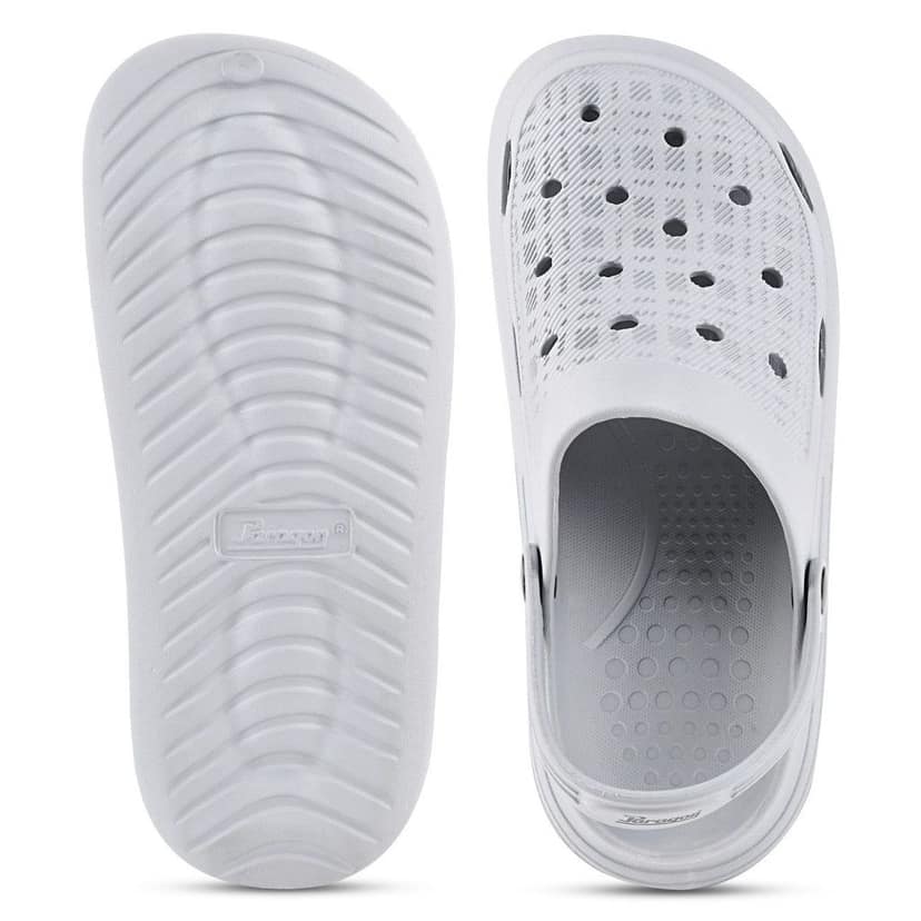 Paragon Grey Easy-to-wear Easy-to-wash Lightweight Clogs for Men view 5