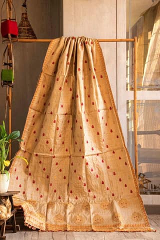 Assamese Muga Silk Saree