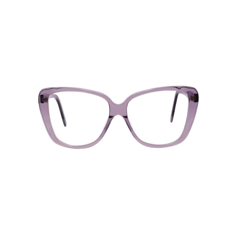 Eyenaks Cat-Eye Acetate Zero Power Frame for Women/Girls (Grey) view 2